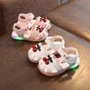 Легкие сандалии для маленьких девочек, обувь принцессы на мягкой подошве, летняя обувь для малышей 1–3 лет, тапочки для девочек