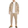 Nike Therma-Fit однотонный флисовый теплый кардиган с капюшоном на молнии с капюшоном мужская верхняя одежда цвета хаки DQ4831-247