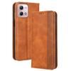 Флип-чехол для Motorola G 2024/G 5G 2024, G Power, G Play, Edge 2024 [Flip Vintage Leather] Ударопрочный прочный чехол-кошелек для телефона