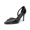 Fashion Sexy Pointed Toe High Heels Women Shoes Black Stiletto Heels Fashion