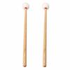 Yibuy Timpani Mallet, Medium Hard, Clear Tone, Cork Core, 35mm, Wood & Velvet