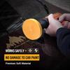 EWK 2 Pcs Serrated + Round Decal Eraser Wheel, Rubber Remover Wheel for Grinder, Ideal for Adhesives, Ptripes, and Decals Removal