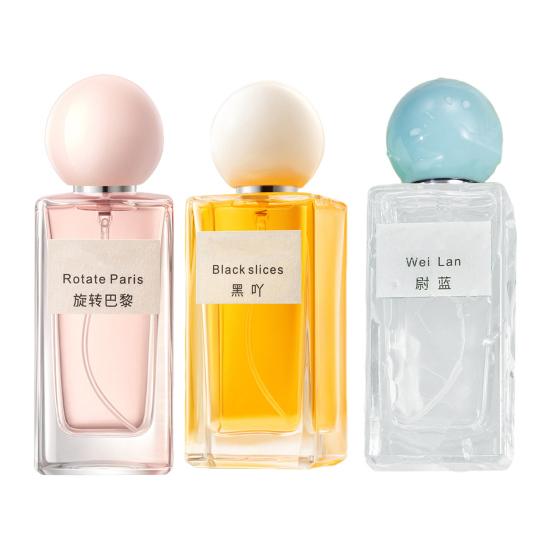 50ML Women Perfume Natural Floral Fruity Woody Long-lasting Fragrance Soothing Scent Neck Wrist Hair Body Liquid Perfume Spray