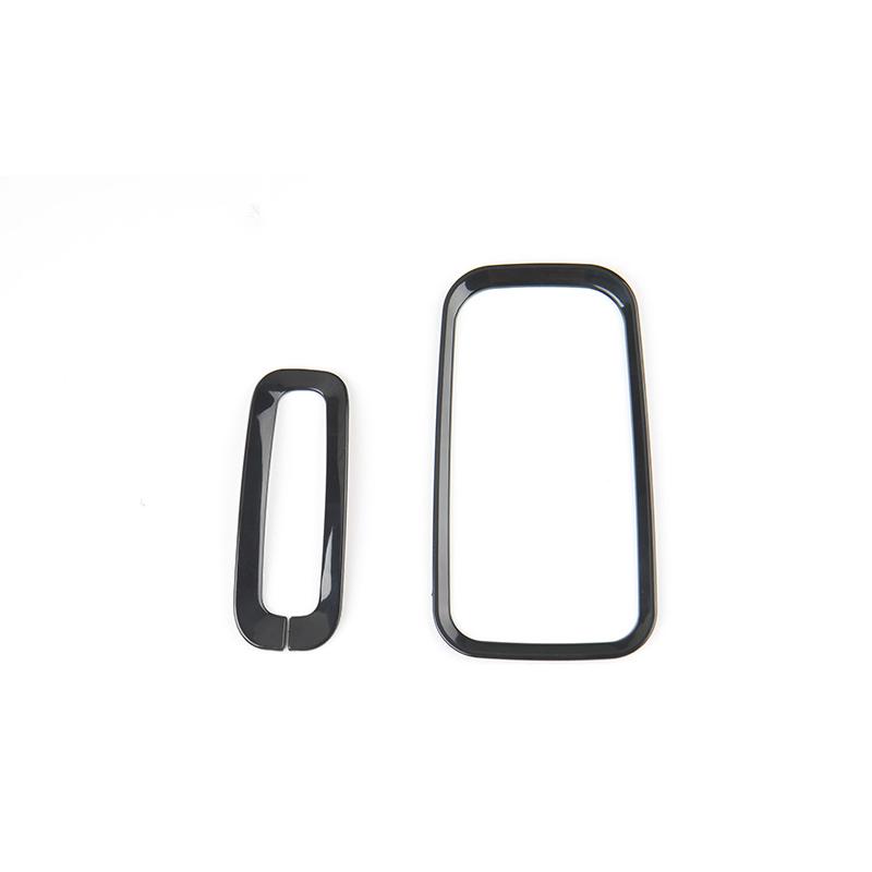 ABS автомобильная отделка шестерен, декоративная наклейка, подходит для Jeep Wrangler JK 2011-2017, аксессуары для интерьера