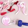 Portable Crochet Hook Tool 3/4 Needle Manual Knitting Needle Efficient Comfortable Grip Cord Knitting Tool Yarn Crafting