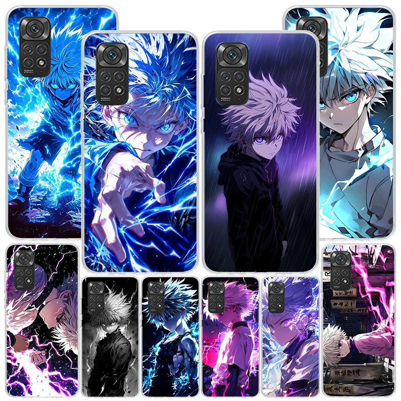 Huner X-Hunters Чехол для телефона Killua для телефона для Xiaomi Redmi Note 15 14 14S 13 Pro Plus 12 12S 11S 11E 10S 10 11T 5G Уникальный
