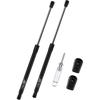 Front Hood Struts For 2017- Ford F250 F350 F450 F550 Super Duty - Gas Spring Lift Support, Hood Lift Shocks & Dampers - Easy Tallation Replacement