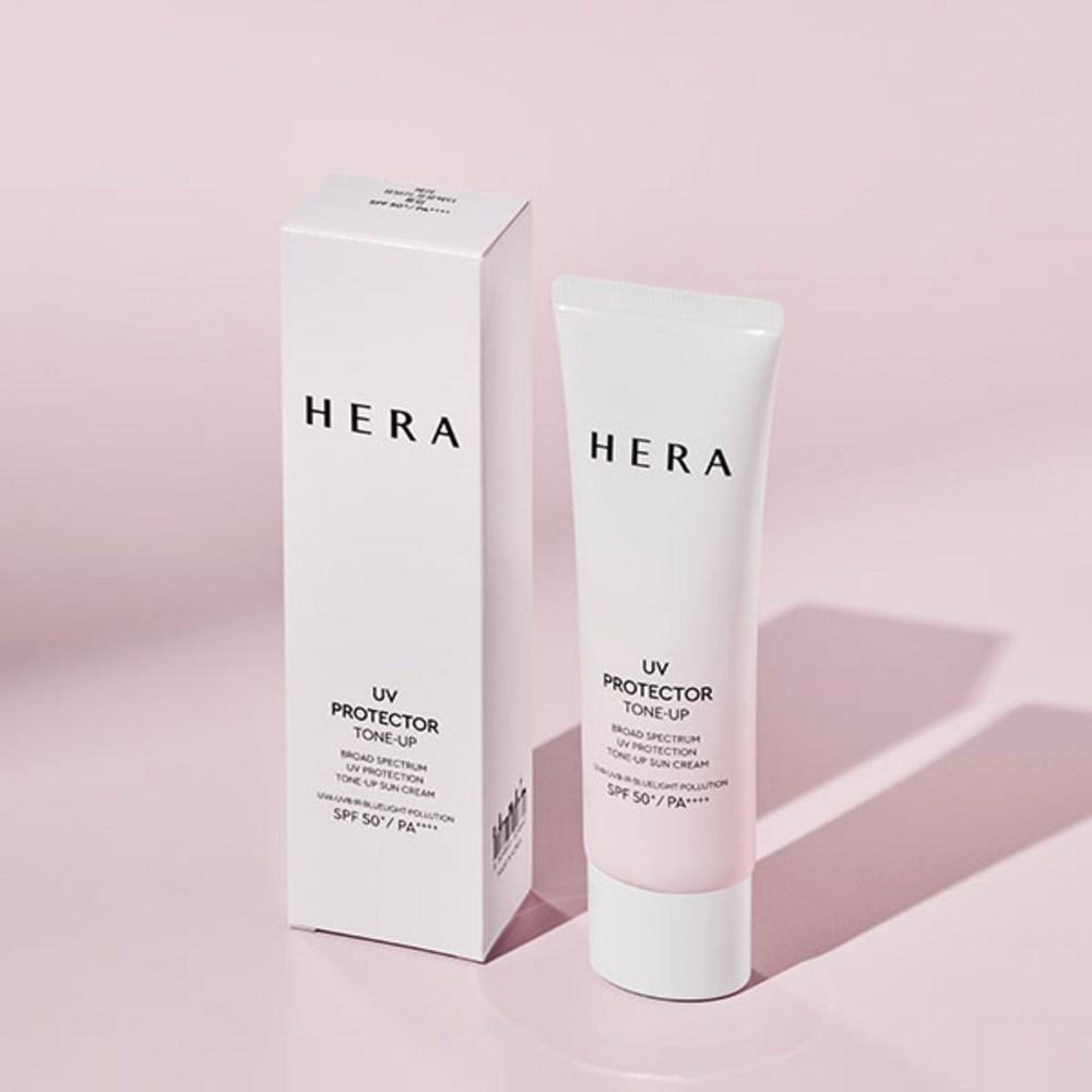 Hera Тонизирующий солнцезащитный крем UV Protector SPF50+ PA++++, 50 мл, 1 шт.
