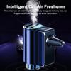 Smart Car Air Freshener Aromatherapy Machine with Projector Light 3 Spray Modes Rechargeable Intelligent Car Aroma Essential Oil Diffuser