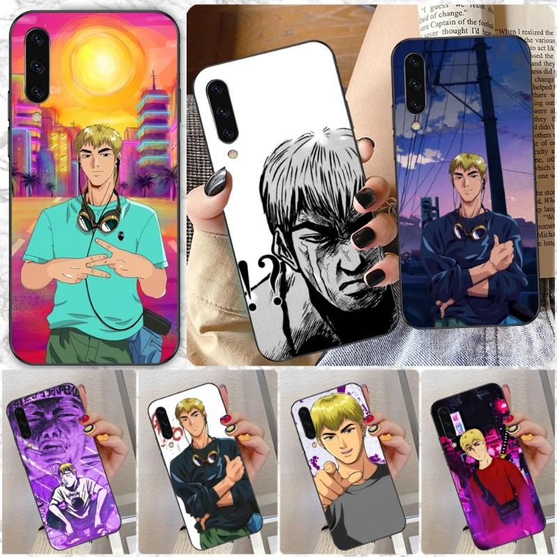Great Teacher Onizuka Phone Case For Samsung A91 A81 A73 A72 A71 A30S A20 A12 A13 A52 A53 4G 5G Soft Black Phone Cover