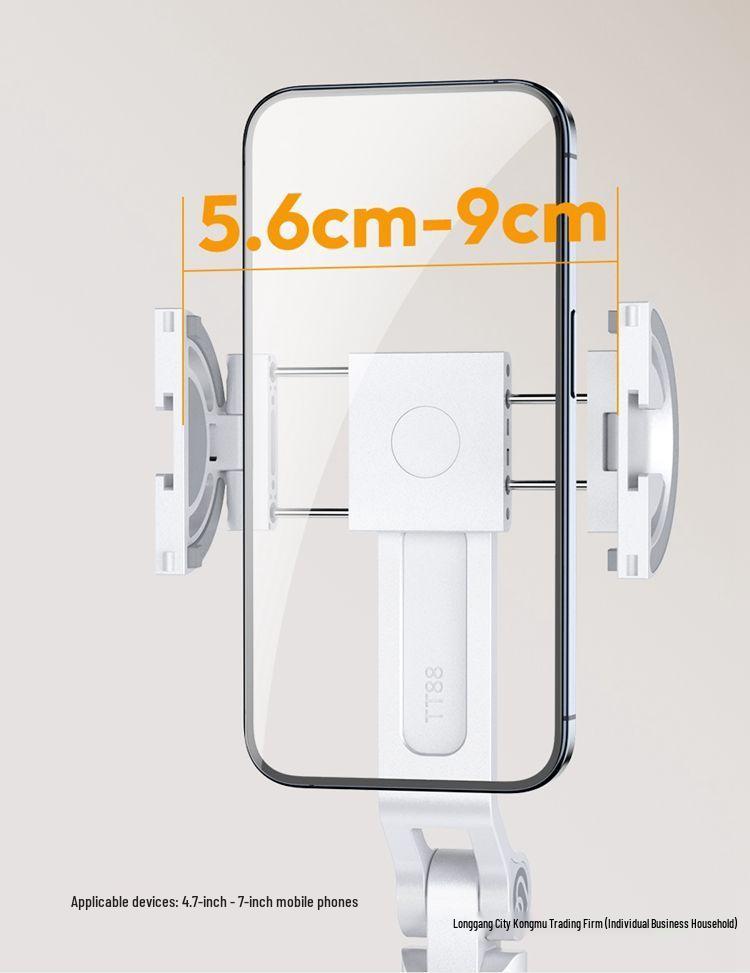 2025 TT88 Многопозиционная подставка для телефона: Палка для селфи и настольный штатив для горизонтальной/вертикальной съемки