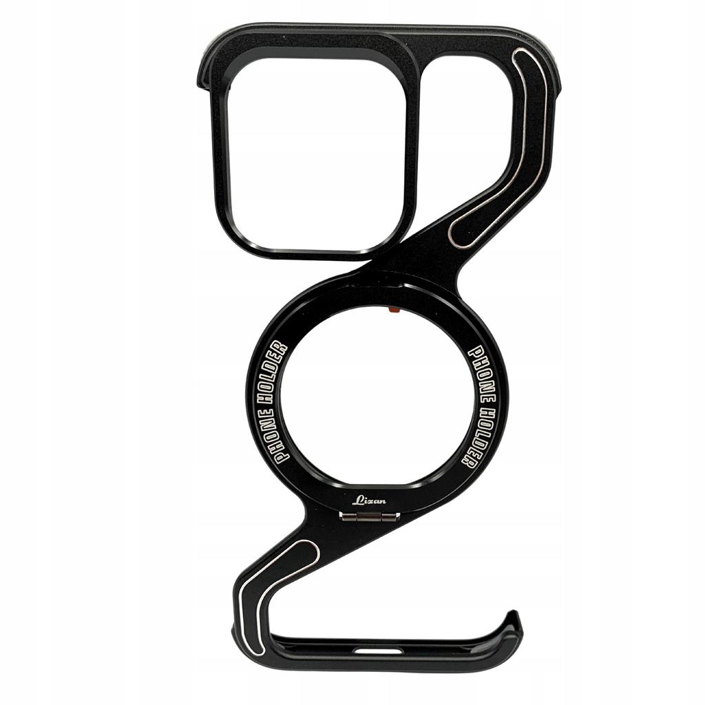 Case For Iphone 16 Pro Armored Magsafe Metal Case Titanium Holder