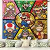 Super Mario Wall Tapestry Aesthetic Wall Hanging Printed Fabric Blanket Decorative Tapestries For Bedroom Living Room Home Decor