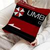 Evils R-Resident Game Pillow Covers Cartoon Sofa Decorative Home Double-Sided Printing Short Plush Cute Cushion Cover