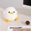 Ночник «Утка» Usb Перезаряжаемый прикроватный ночник Подарок на день рождения с регулируемой яркостью Мягкие светодиодные украшения для подростков-подростков Девочки Мальчики Дети Женщины