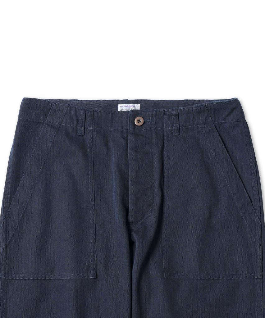 Bancheu Npg Hbt Cotton One Wash Fatigue Pants - Navy