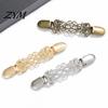 Women Clothing Accessories Vintage Cardigan Sweater Clip with Rhinestone, Hold Together, Retro Rhinestone Fasteners Cincher for Dress Shawl, Waist