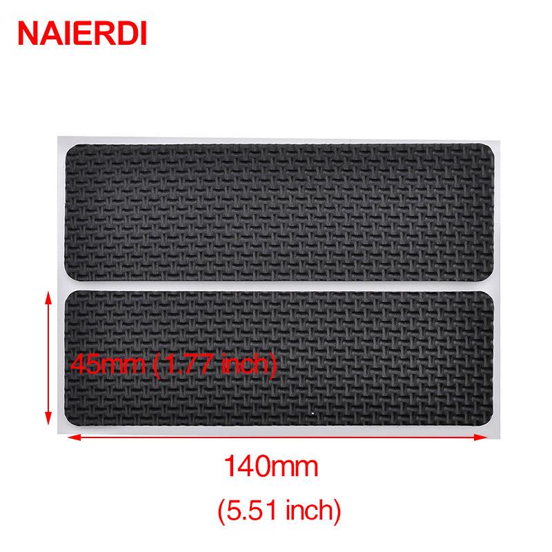 Rubber Pads For Chair Legs 1-24pcs Anti Slip Mat Bumper Damper Non-Slip Round Square Self Adhesive Table Feet Protector Hardware