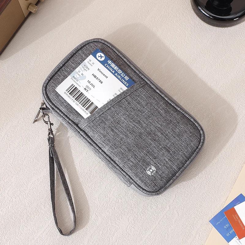 Кошелек для паспорта с блокировкой RFID Держатель для паспорта Сумка Семейные Дорожные Необходимости Кошелек Органайзер для Документов Чехол для Кредитных Карт для Путешествий