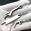 1 PC Multifunctional Keyring Stainless Steel Keychains Mini Beer Bottle Opener