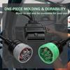 2-in-1 OBD2 Adapter Cable,9 Pin J1939 and 6 Pin J1708 to 16 Pin OBD2 Adapter Split Y Cable for Diesel Truck Heavy Duty Diagnostic