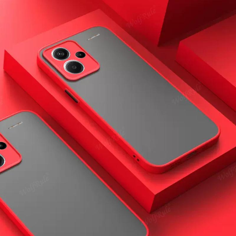 Чехол-накладка для Redmi Note 13 Pro Plus Xiaomi Redmi Note 13 Pro Plus Capas Прозрачный Полупрозрачный Матовый Fundas Redmi Note 13 Pro Plus