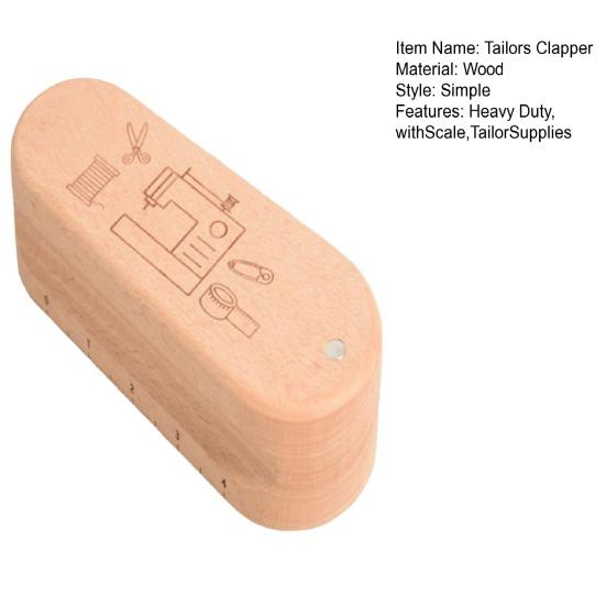 Магнитная штопальная машинка из твердой древесины с весами, профессиональный паровой утюг, гладильная машинка, инструменты для выравнивания тканей