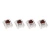10Pcs Mechanical Keyboard Switch Brown Switch Premium ABS Delicate Structure Long Service Life Mechanical Switches