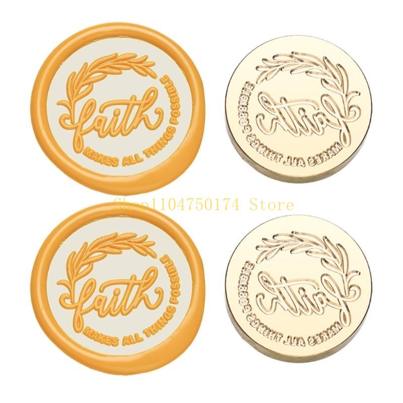 Seal Stamp Head Replacement Antique Embossed Sealing Stamp Head for Envelope top sale