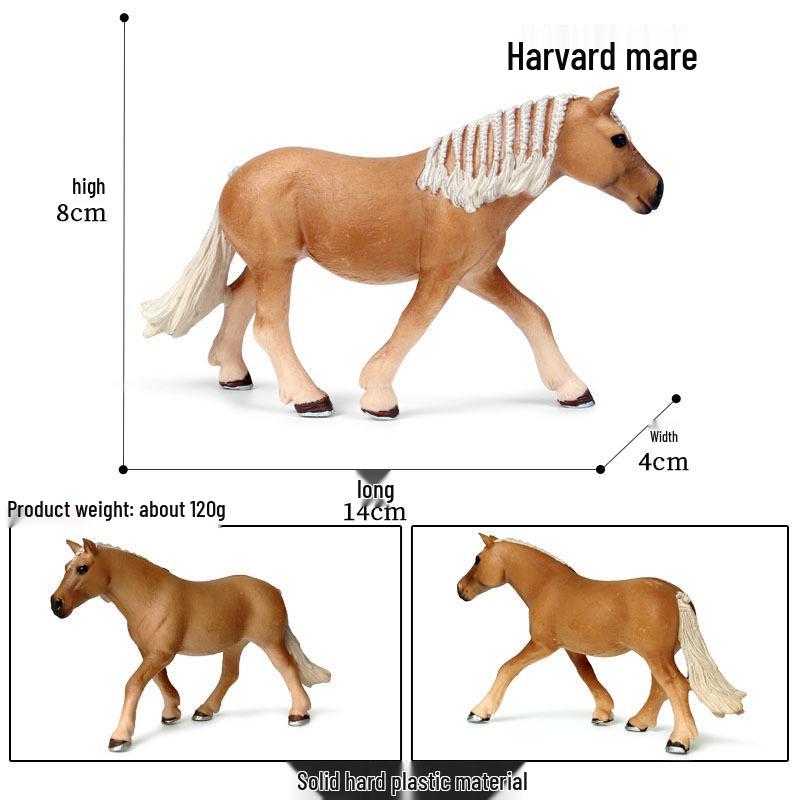 Трансграничное украшение для рабочего стола «Степной конь»: Черно-белая модель североамериканской дикой лошади