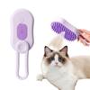 Паровая щетка для кошек, щетка для массажа домашних животных, перезаряжаемая силиконовая паровая щетка для волос, многофункциональная щетка для волос кошек и собак, паровая щетка для кошачьей шерсти