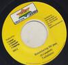7inch Record TURBULENCE - Reminiscing The Past NONE Creation Star M Jamaica Reggae, Ska & Dub Used