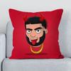 Декоративная наволочка для подушки 45x45 A-Anuel Aa Осеннее украшение Шезлонги Диванная подушка Двусторонняя печать Короткий плюш
