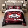Custom Bedding Set AZ Alkmaar Pattern, Print Name Text 1 Duvet Cover plus 2 Pillowcases Home Textile