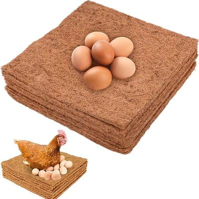 1 шт. Многоразовые подстилки для курятника для кладки яиц Экологически чистые кокосовые волокна Куриные гнездовые подкладки Подкладка для гнезда птичника