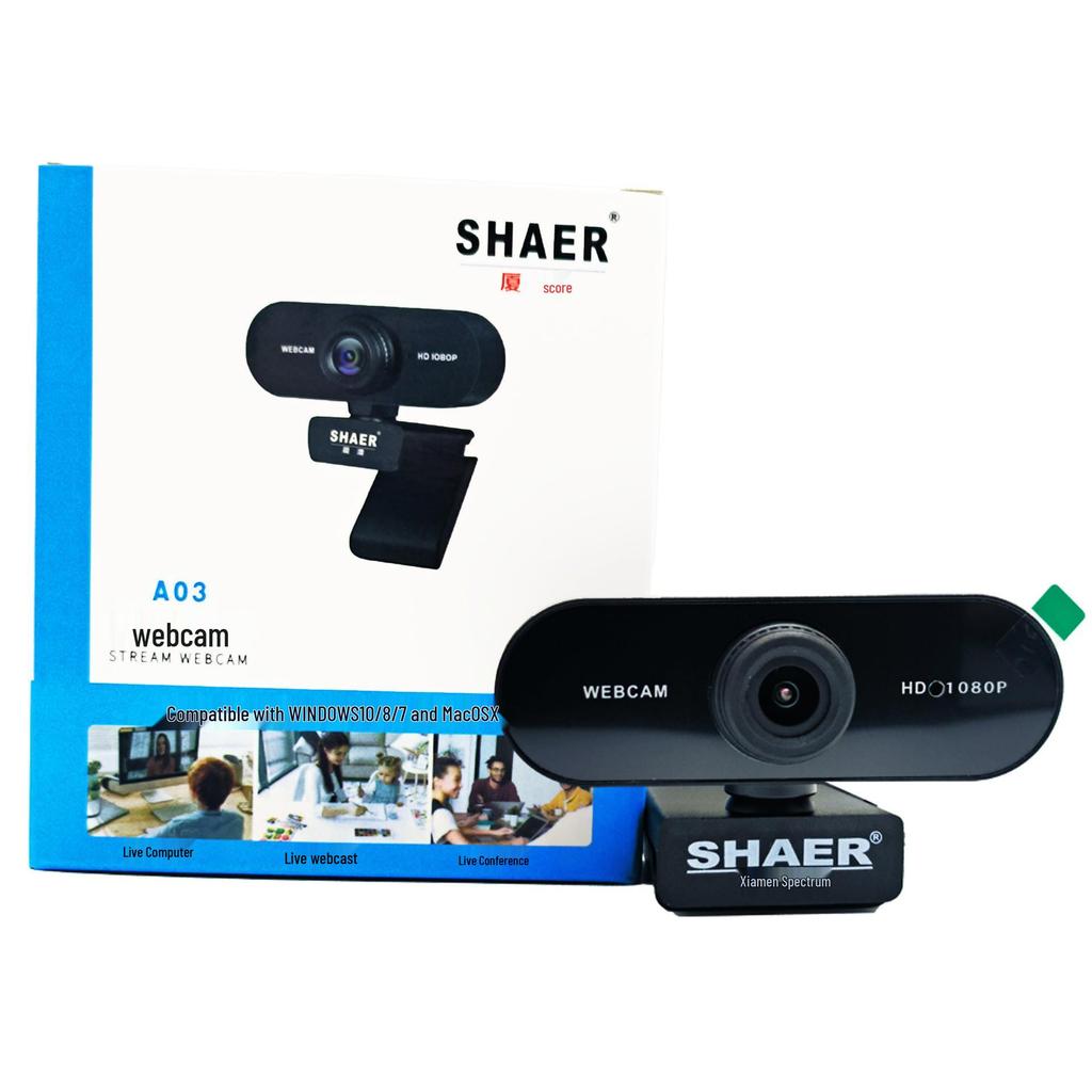 HD 1080P 4K USB Webcam for Desktop & Laptop - Ideal for Online Classes & Streaming