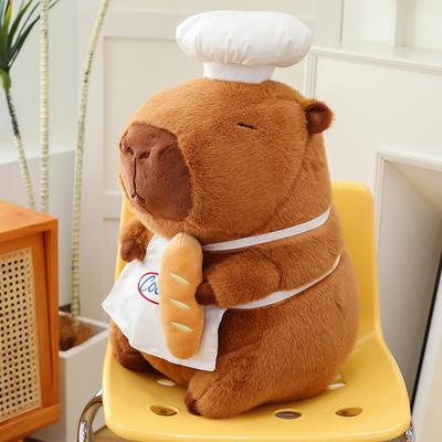 Детская кукла день рождения женский повар колпак капибара kapibara кукла плюшевая игрушка спящая подушка-плед идеи для подарка