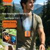 Portable High-Speed Waist & Neck Cooling Fan with Digital Display