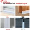 Silicone Door & Window Seal: Self-Adhesive, Windproof, Dustproof, Soundproof Strip