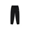 Logo Print Straight Leg Jogger Comfortable Knitted Sports Pants Women Bottoms Black 2032C833-001