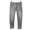 Brunello Cucinelli Made In Italy Tapered Denim Pants USA4 Gray Jeans Women Used