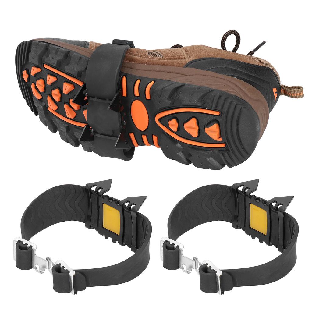 Шипы для обуви с противоскользящей подошвой Ice Crampon Walk Traction Cleats Stretch Shoes for Walking