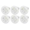 6 шт. Яркость затемнения светодиодных лампочек Spot Light 360LM MR11 LED Landscape Track Light с керамическим GU4