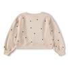 Mollo 5 8 Years Black Heart Embroidery Sweatshirt Akis9ts066