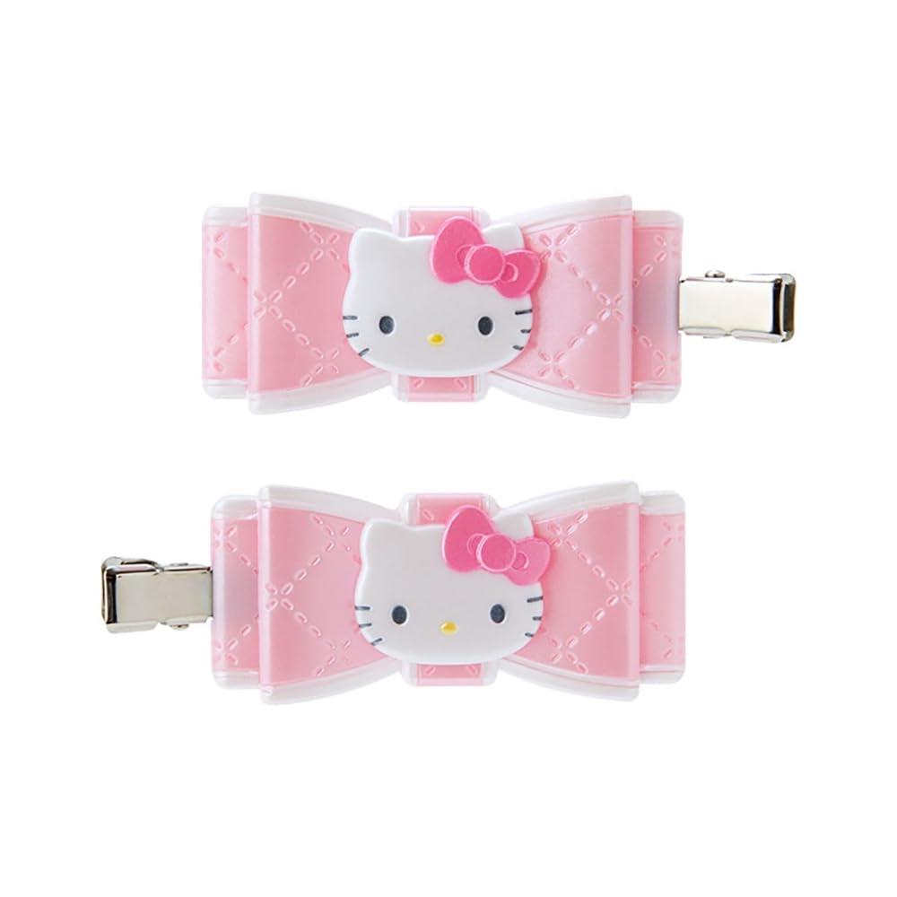 Sanrio Заколка для челки Лента для одеяла Заколка для волос Hello Kitty Hello Kitty 2,5×5,5×0,7 см Персонаж 027090 SANRIO