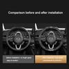 For Mazda 2 3 5 6 BL BM GJ Atenza Axela Demio CX-3 CX3 CX-5 CX5 CX7 CX-7 CX-9 CX8 MX-5 Car 3D Logo Leather Steering Wheel Cove