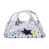VEVOR Baby Play Gym Mat, Tummy Time Mat with 6 Sensory Toys