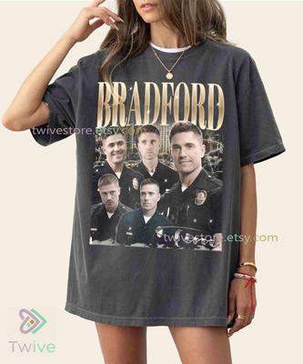 Винтажная футболка Tim Bradford Comfort Colors, Футболка для фаната ТВ-шоу, Поддельная футболка
