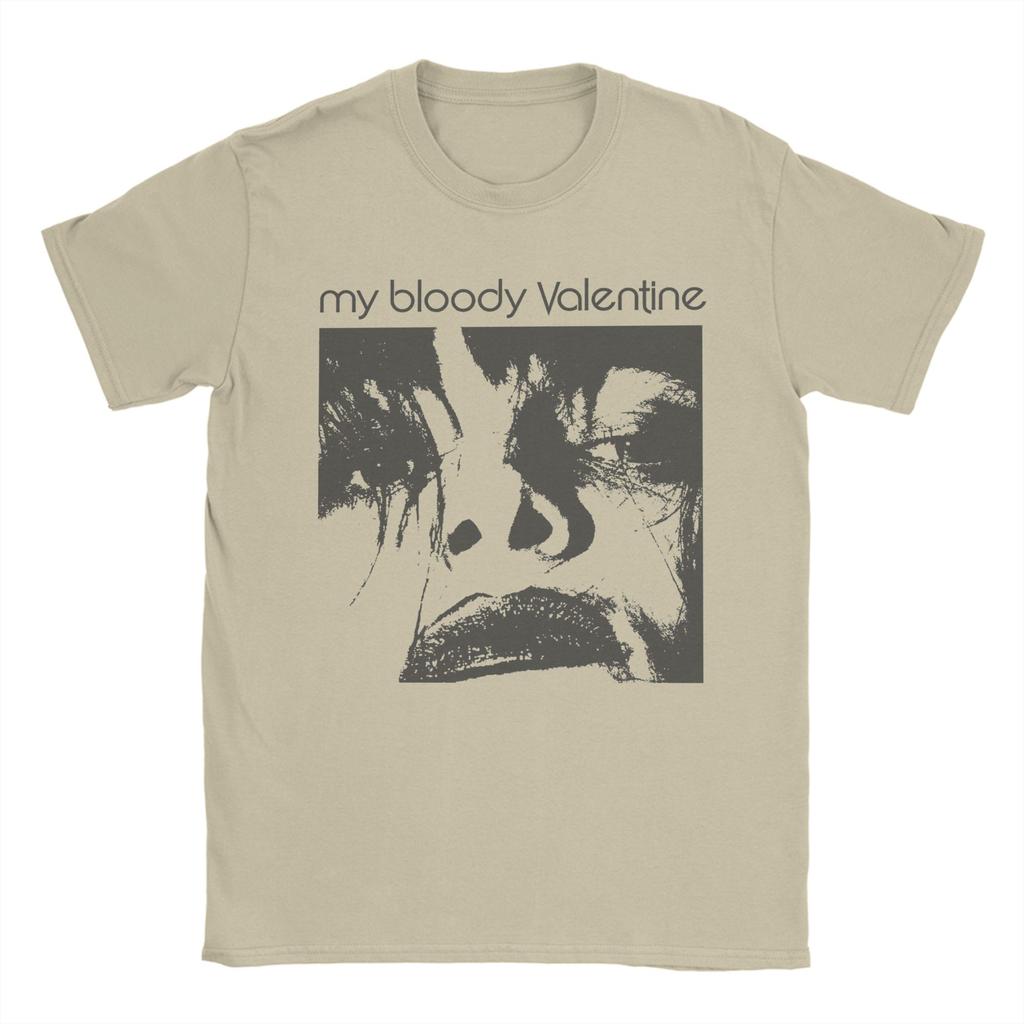 My Bloody Valentine Футболки Мужские Хлопок Забавная Футболка С Круглым Вырезом Футболка С Коротким Рукавом Одежда Графическая