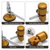 Heavy Duty Circular Glass Cutter with 54mm Diameter of Suction Cup 1.5 12 Inch Cutting  Radius Oil Cylinder Adjustable